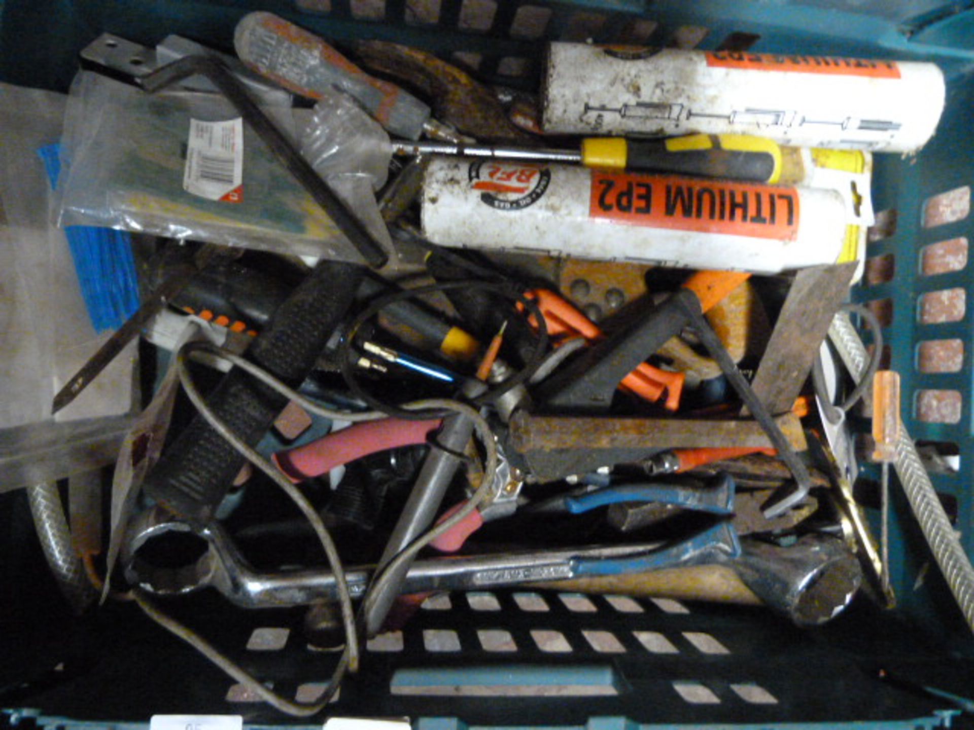 Box of Assorted Tools