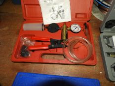 Sealey Vacuum Tester and Brake Bleeding Kit