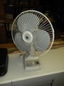 Super Deluxe 16" Oscillating Desk Fan