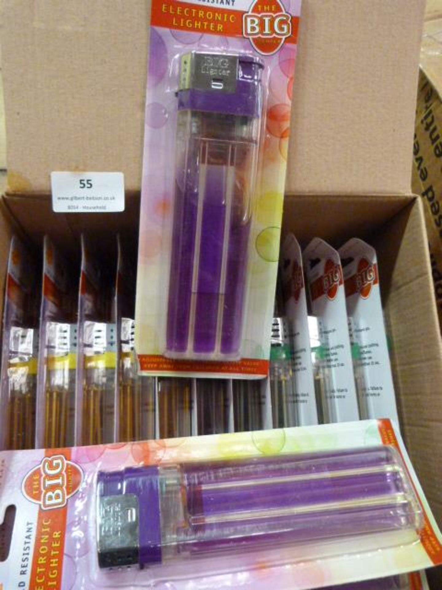 Box of "Big" Electronic Lighters