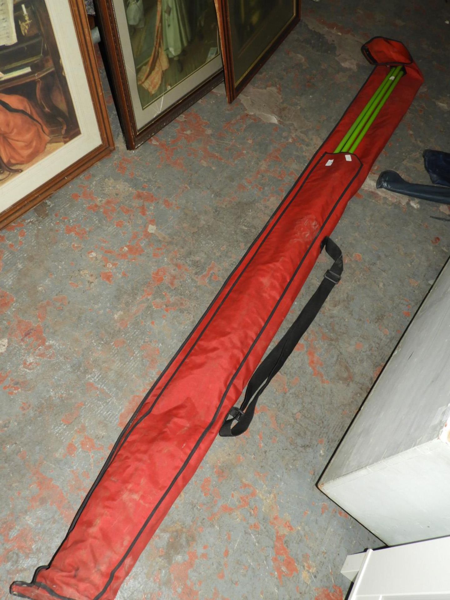 Fishing Rod Storage Bag and Beach Rod Stand