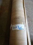 Roll of Wood Effect Lino 4x3m