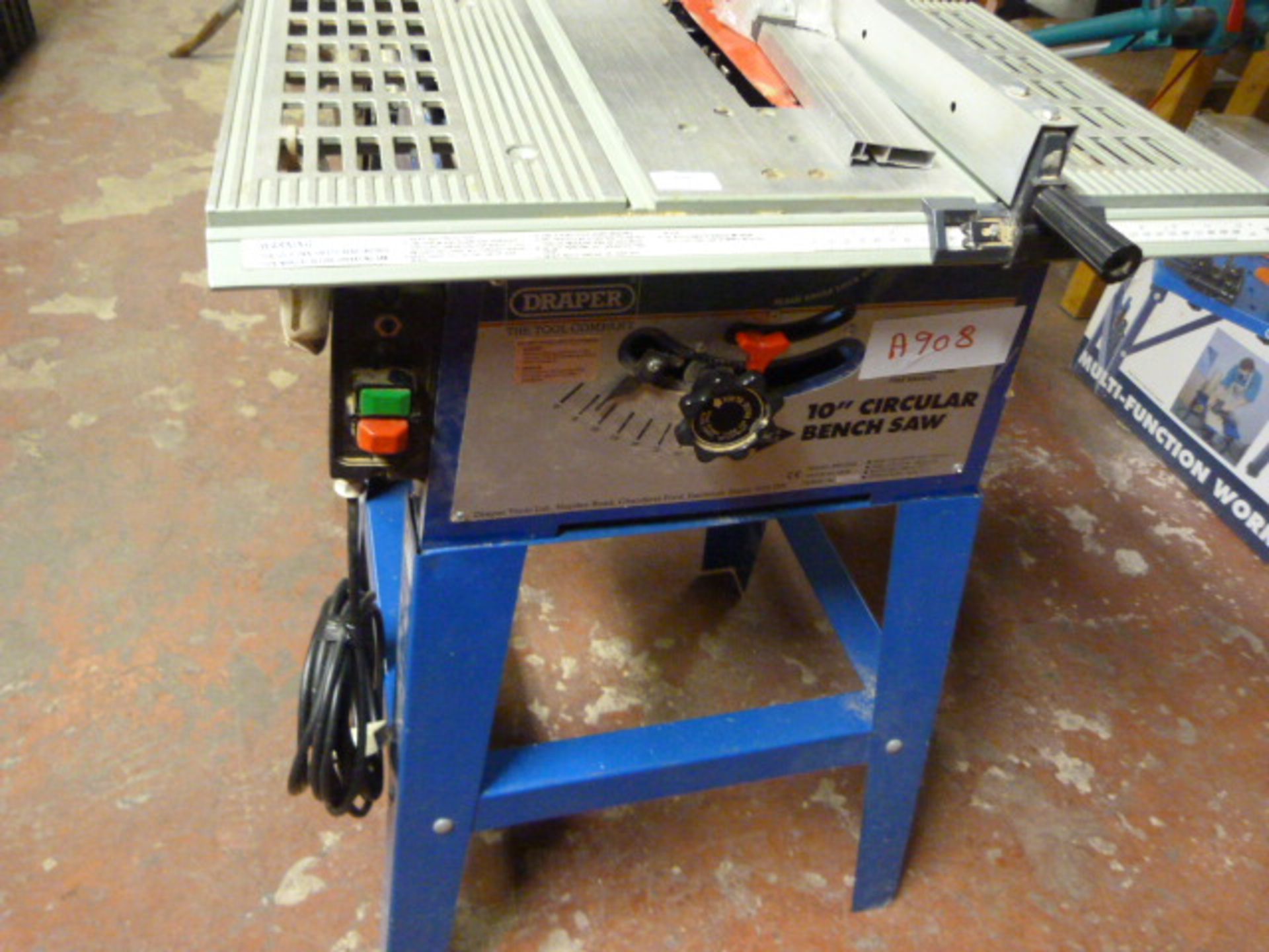 Draper 10" Circular Saw Bench