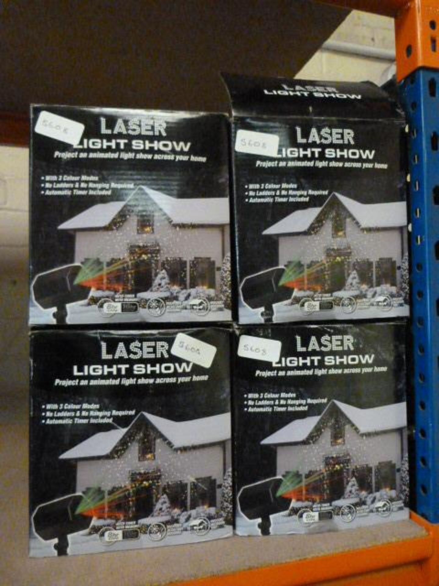 Four Laser Light Shows