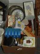 Box of Bric-a-brac, Hornsea Pottery, Rabbit Orname