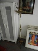 Onyx and Brass Hat & Coat Stand
