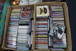 Two Boxes of Assorted CDs