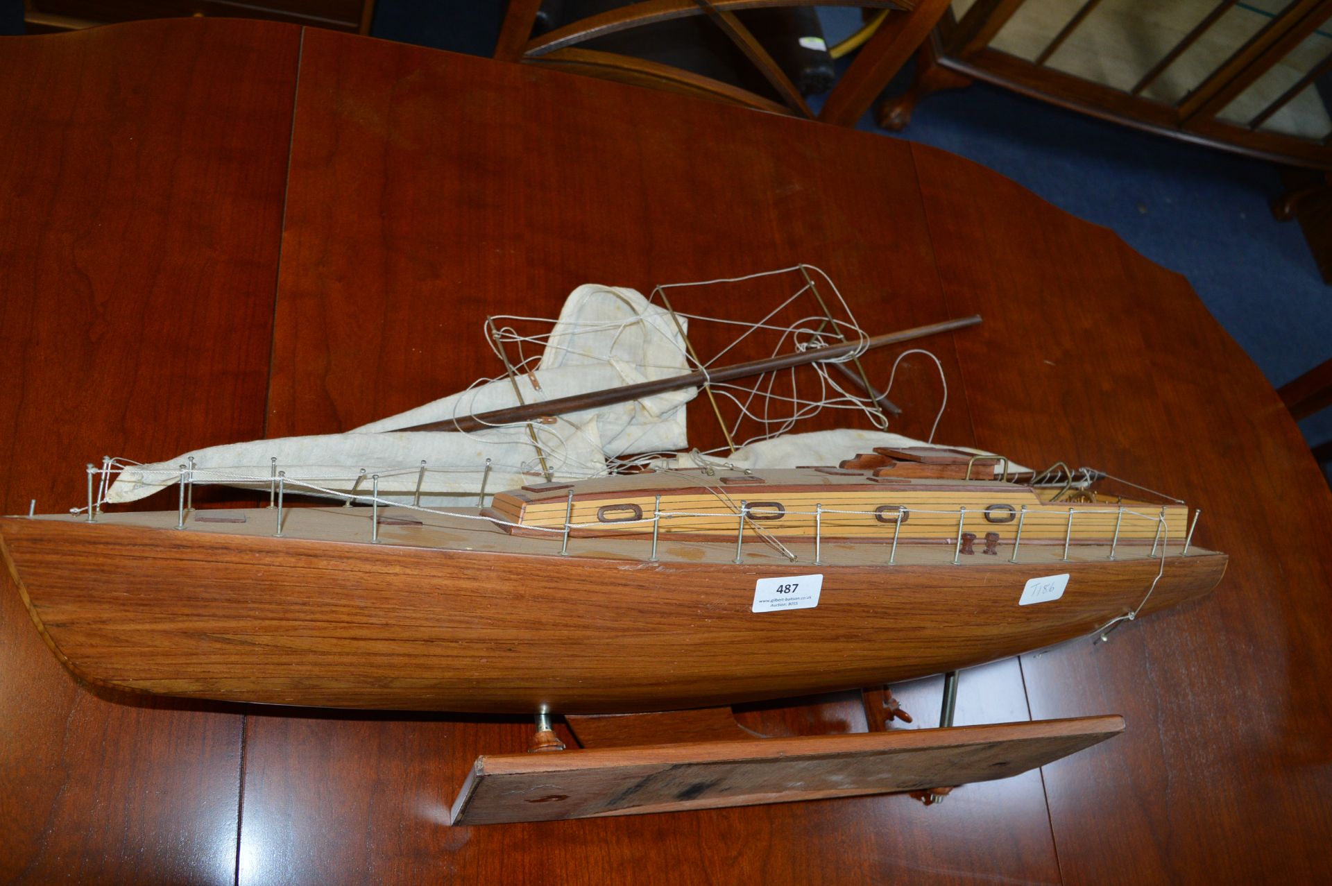 Scratch Built Model Yacht (AF)