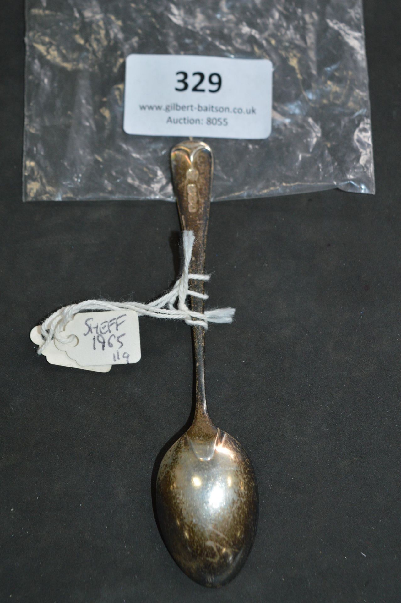 Silver Teaspoon - Sheffield 1965, approx 11g