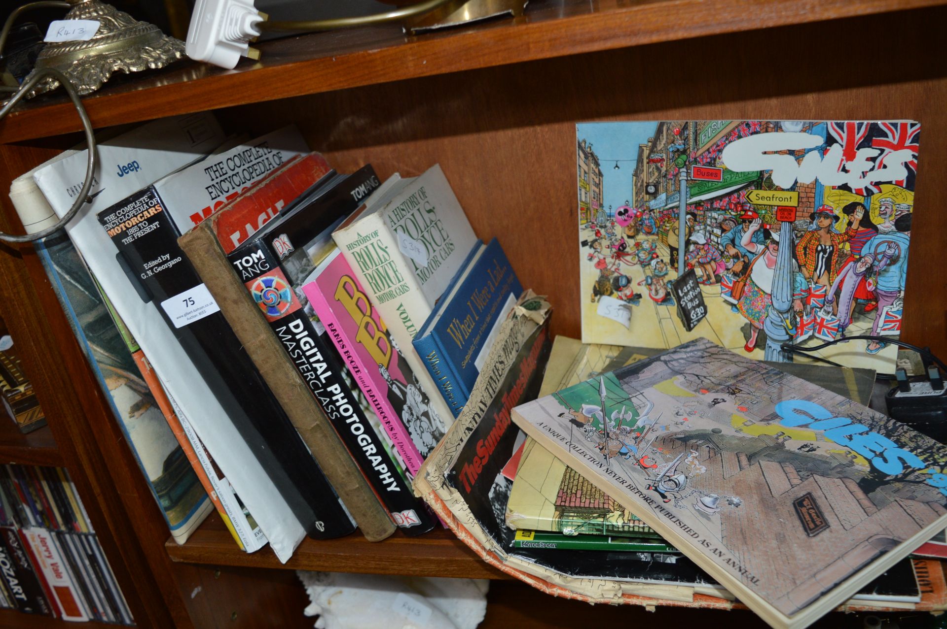 Assortment of Books, Jiles, etc.