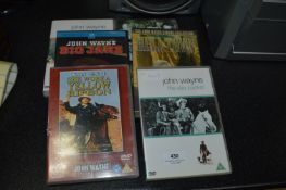 Five John Wayne DVDs