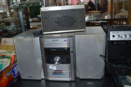 Philips Mini Hi Fi System and a Vintage Ferguson R