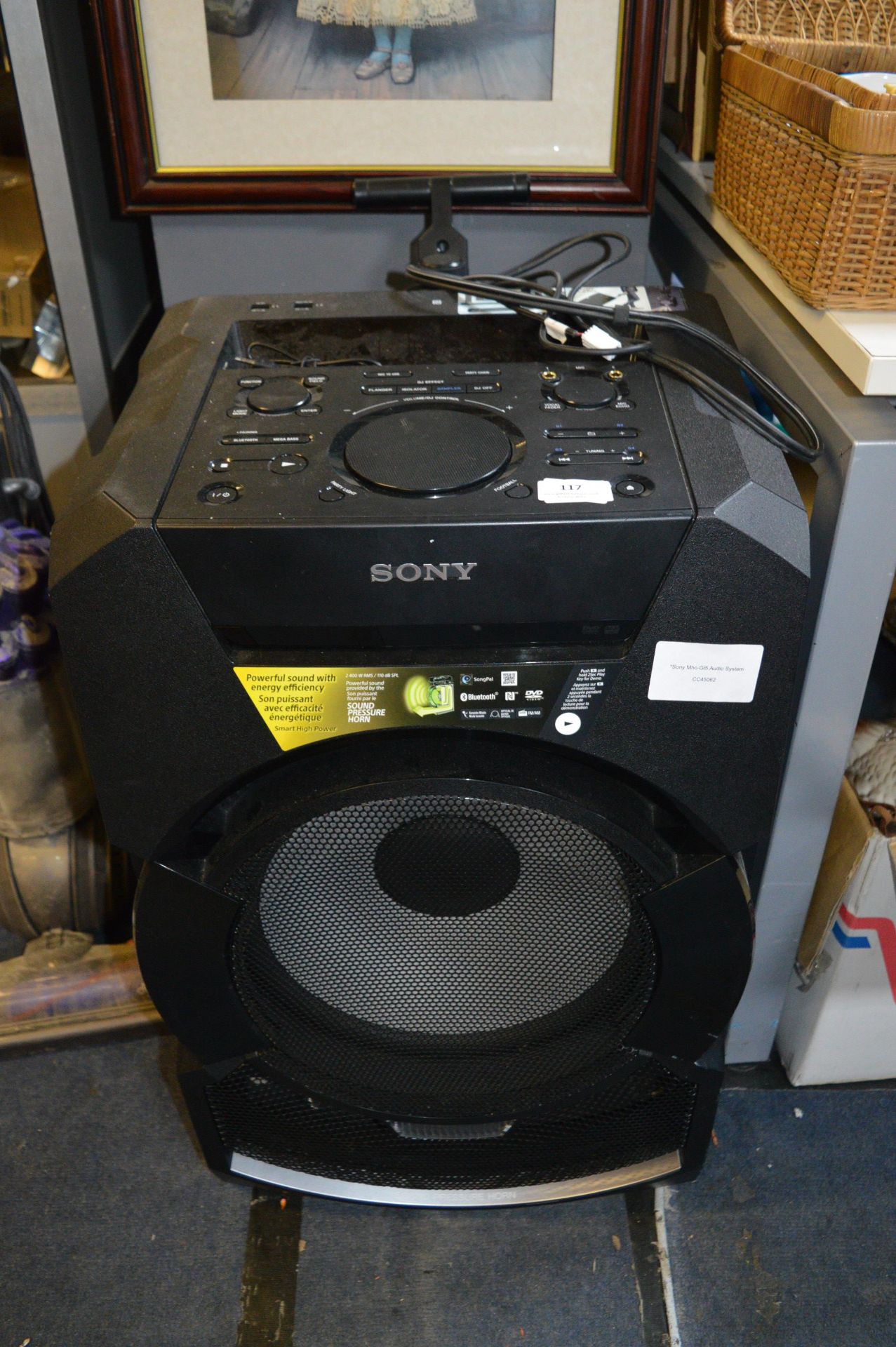 *Sony MHCJT5 Audio System