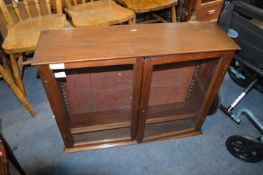 Small Mahogany Display Cabinet