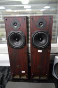 Pair of TBL Electronics Audio Speakers in Rosewood