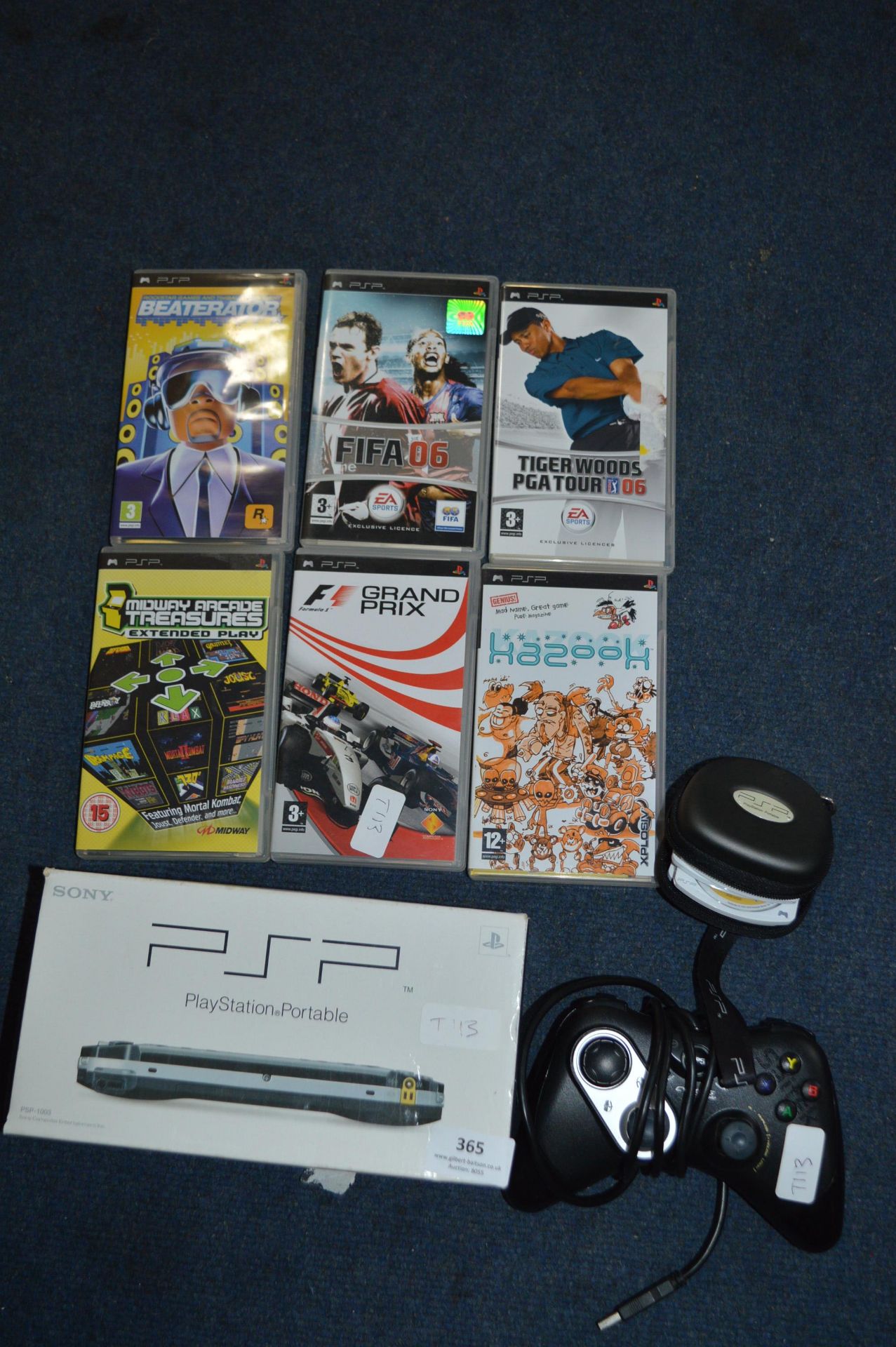 Sony PSP and Assorted Games