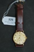 Smiths Everest 9ct Gold Gents Wristwatch with Brow
