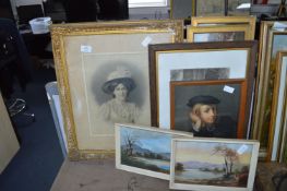 Collection of Assorted Framed Vintage Pictures