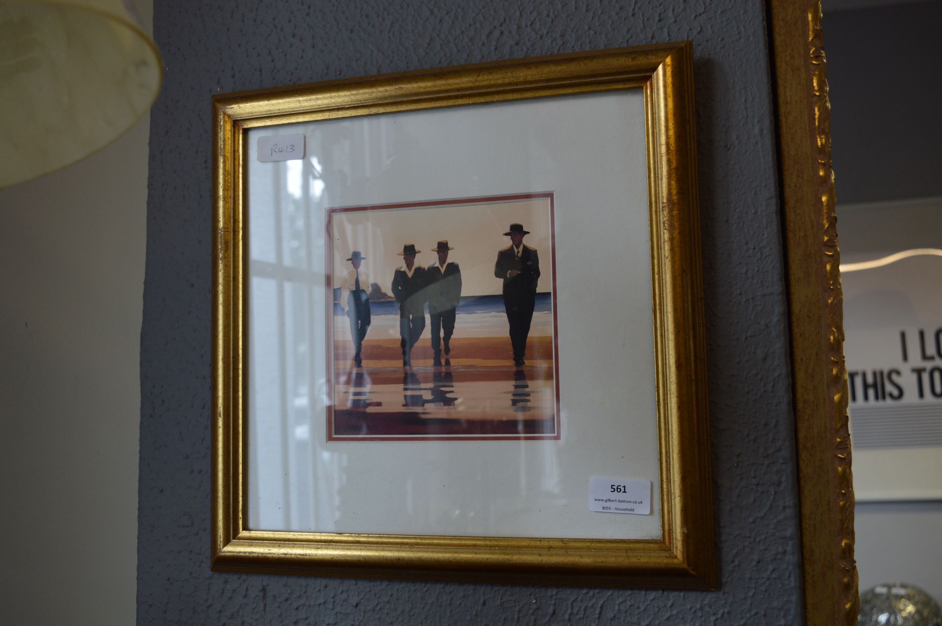 Gilt Framed Jack Vettriano Print