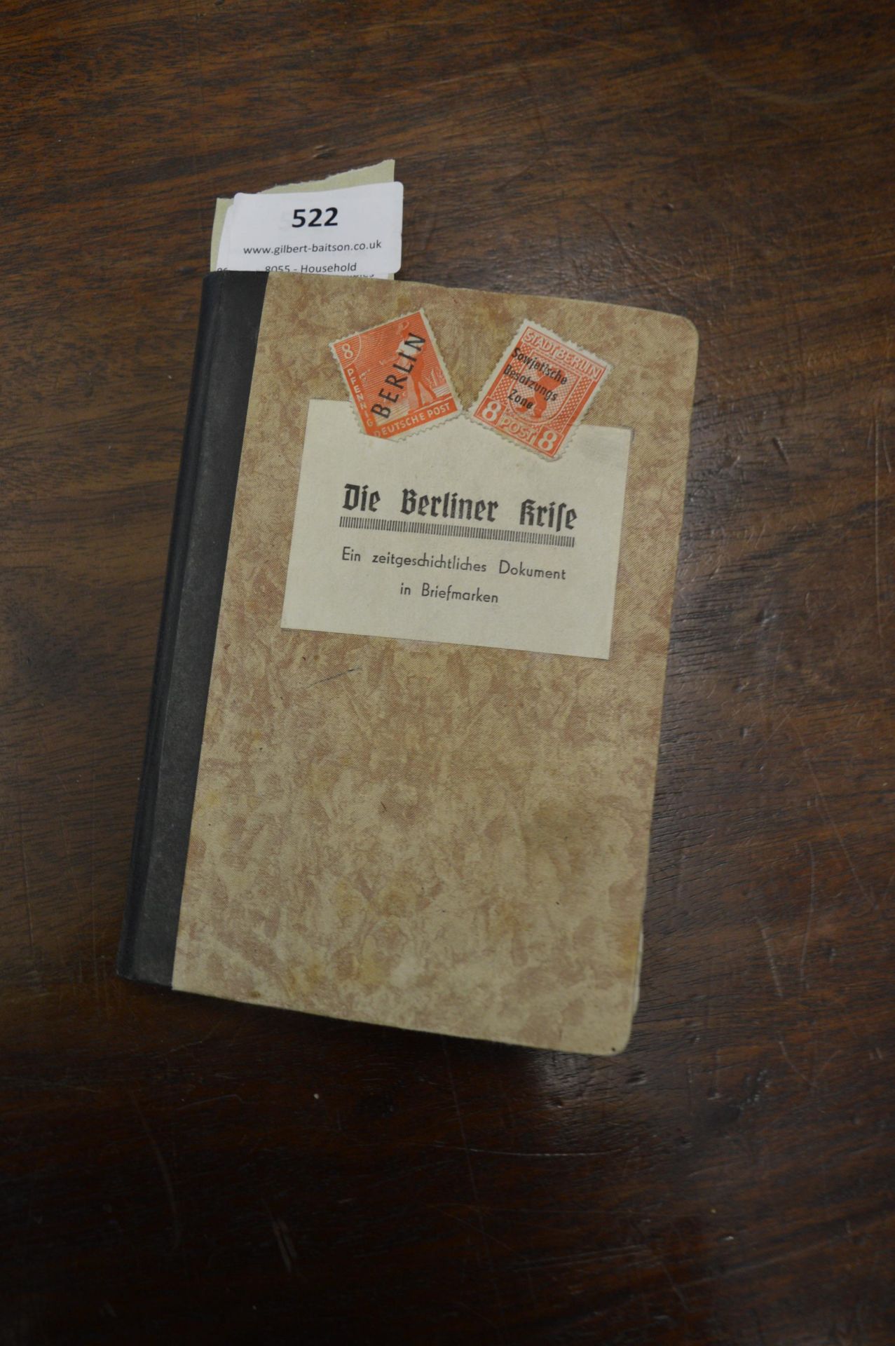 Small German Stamp Book