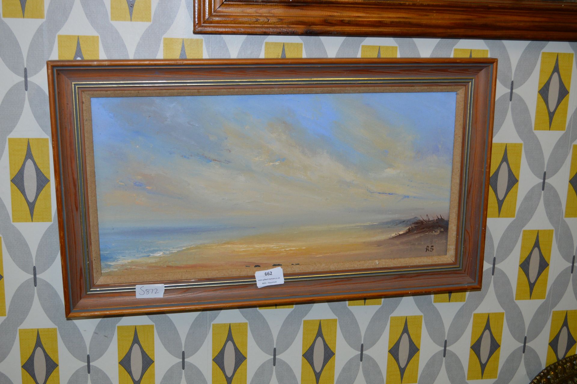 Framed Oil on Board - Seascape