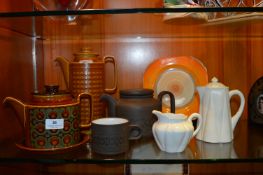 Small Collection of Hornsea Pottery and a Shelley