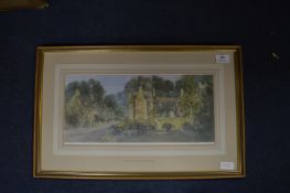 Print of Studley Mill by Audrey Hammond