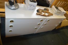 Two Three Drawer Bedroom Chests