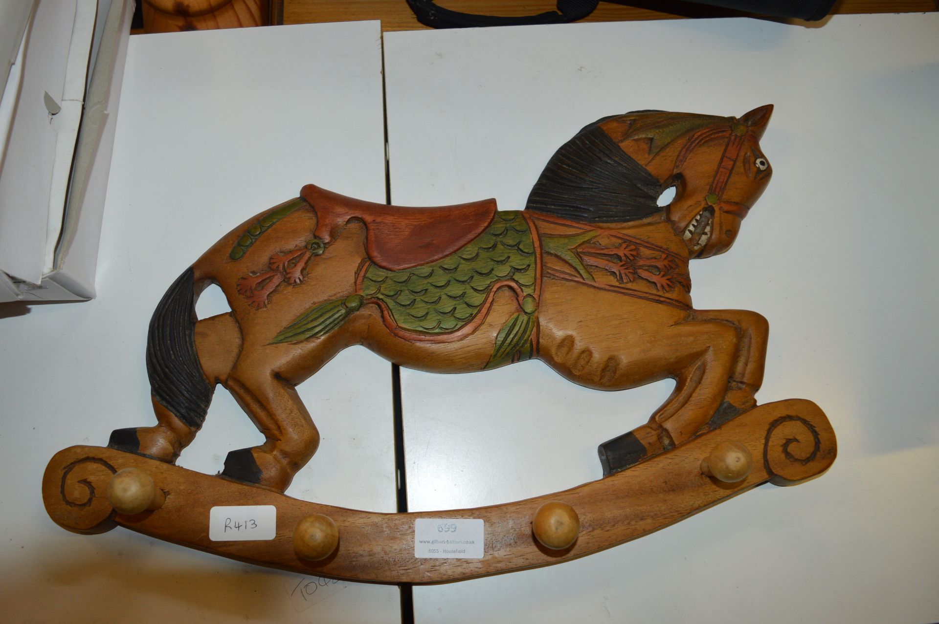 Rocking Horse Coat Rack