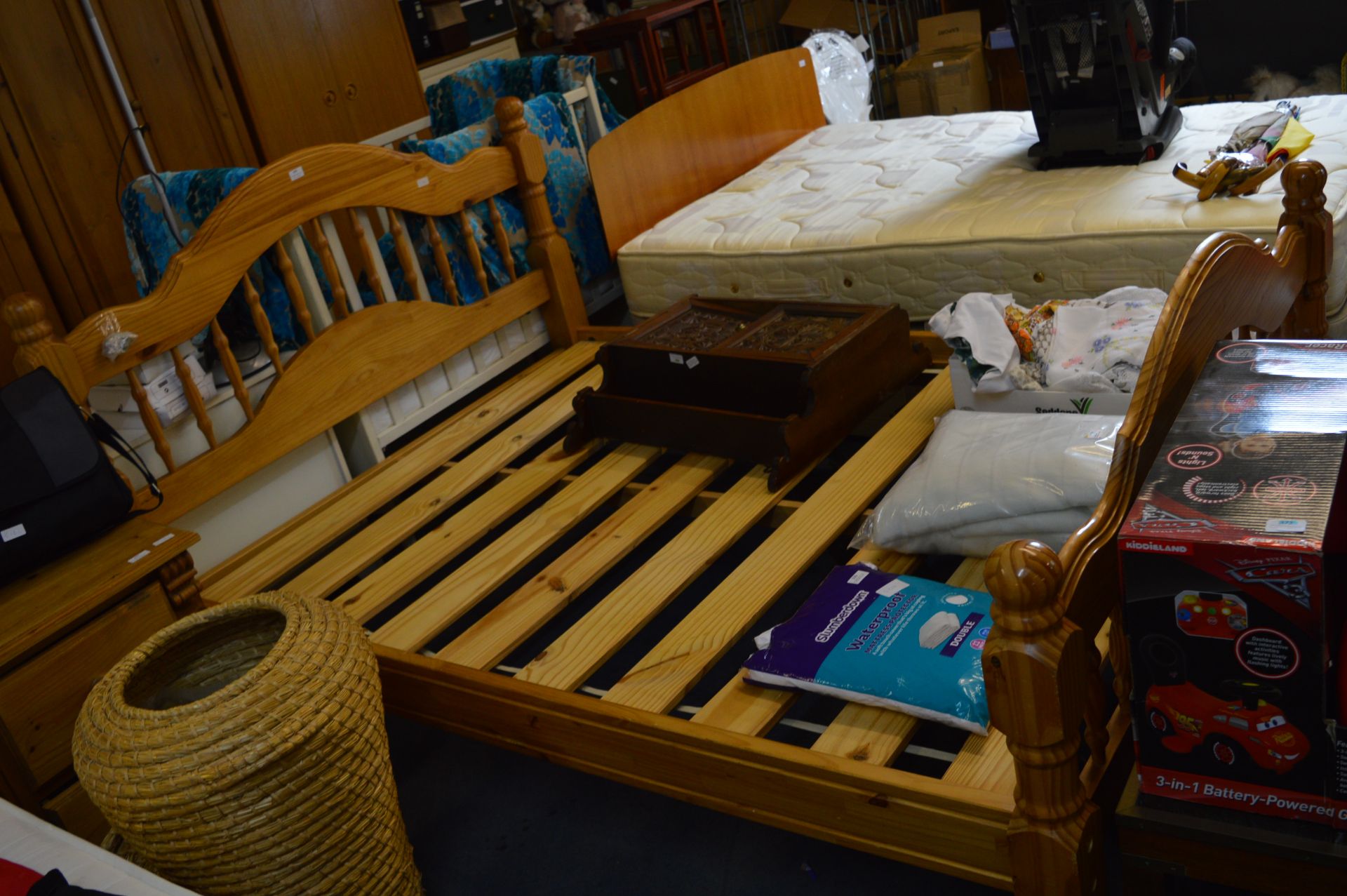 Pine Double Bed Frame