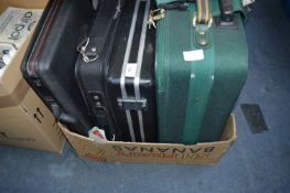 Four Assorted Suitcase, Briefcases, etc.