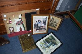 Five Assorted Framed Pictures