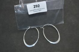 *925 Silver Hoop Earrings