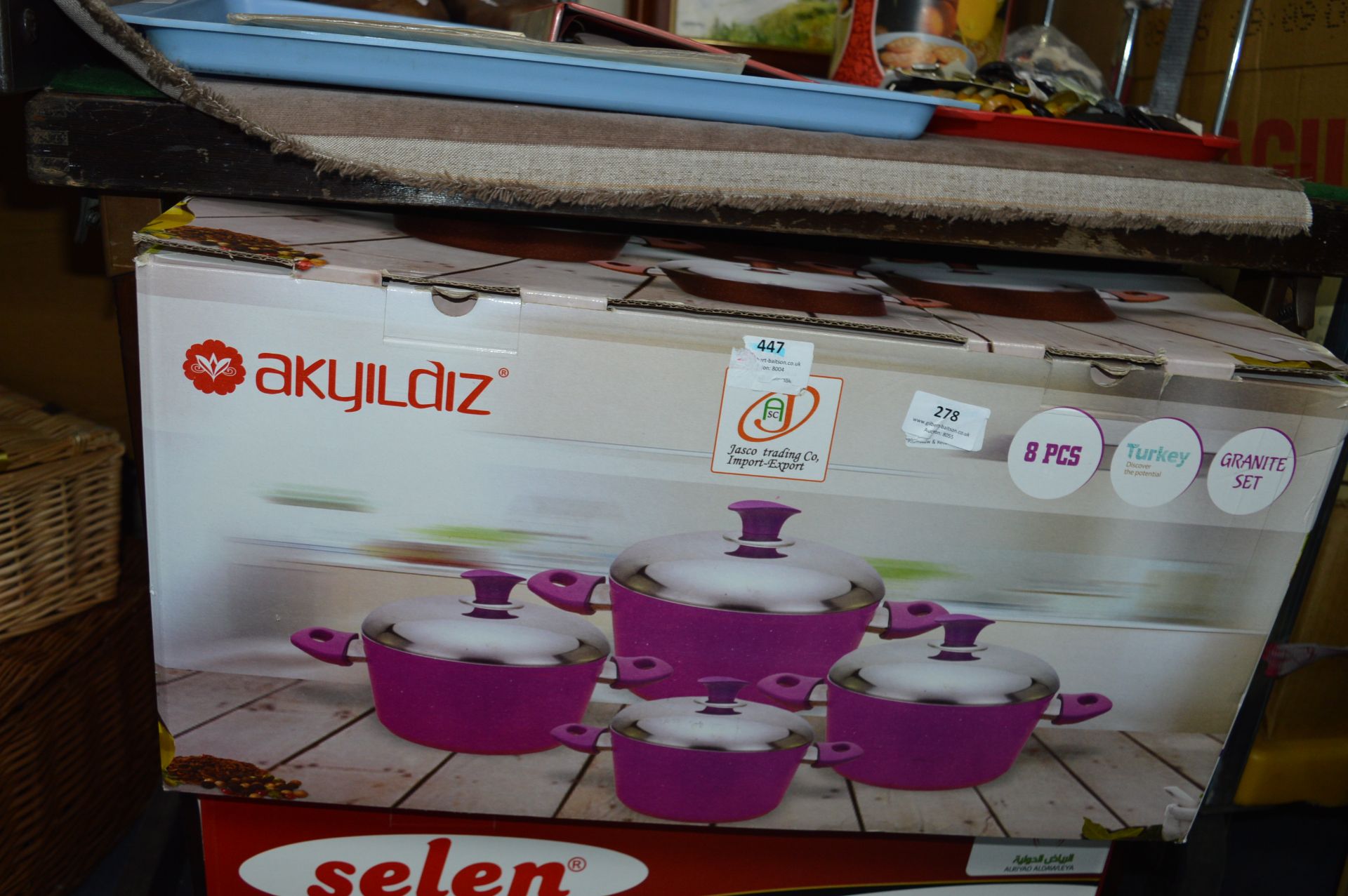 *Akyildiz 8 Piece Pan Set