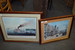 Two Framed Prints by Adrian Thompson