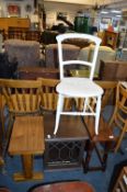 Nest of Tables, Small Drop Leaf Occasional Table,