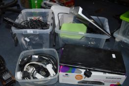 Assorted Electrical Items, DVD Players, Cables, et