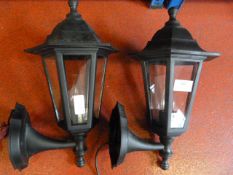 Pair of Victorian Style Wall Mounted Lamps