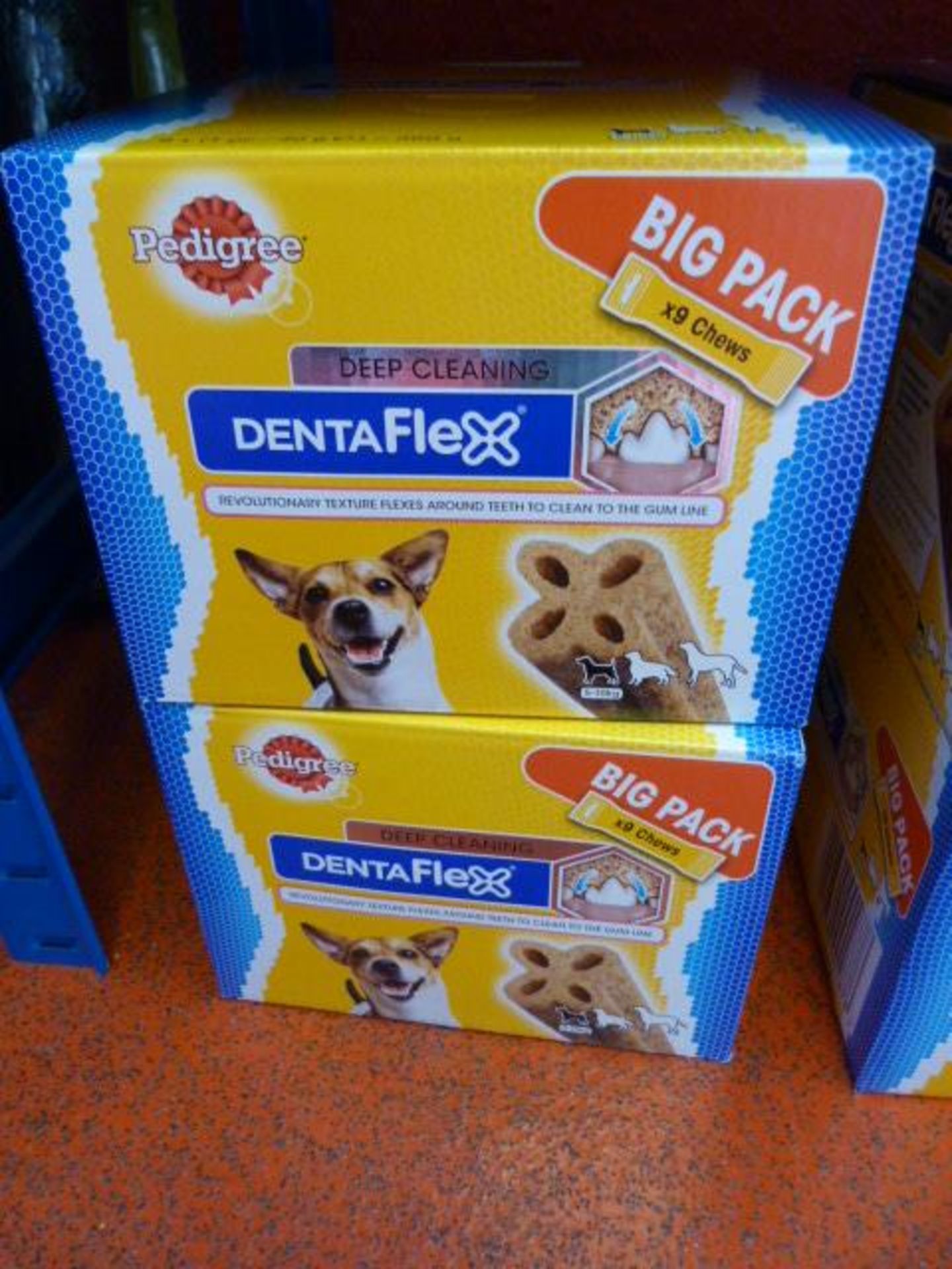 *Two Packs of Nine Dentaflex Dog Chews