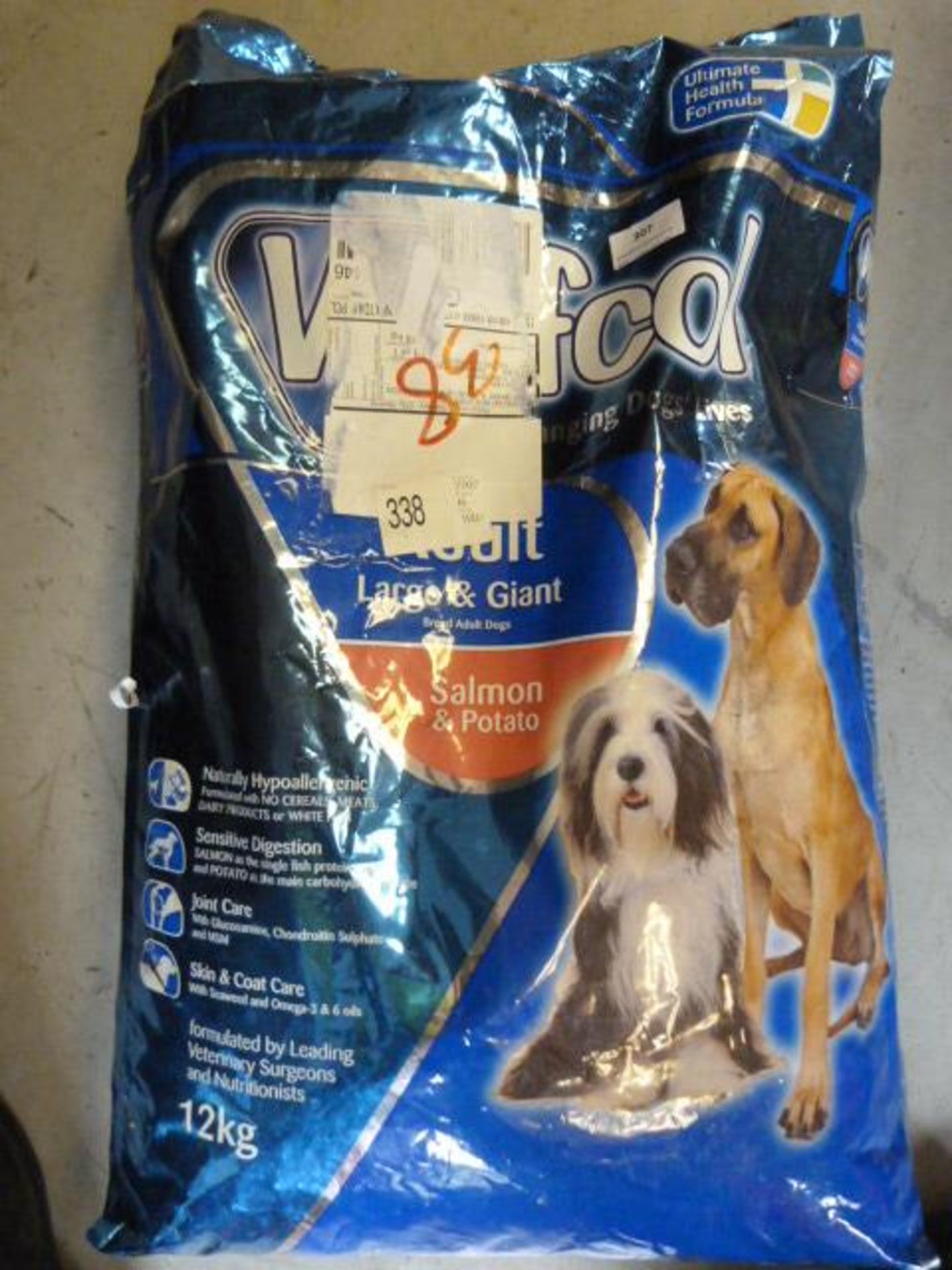 *12kg Bag of Salmon & Potato Dog Food