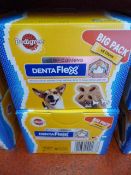 *Two Packs of Nine Dentaflex Dog Chews