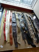 Table of Belts