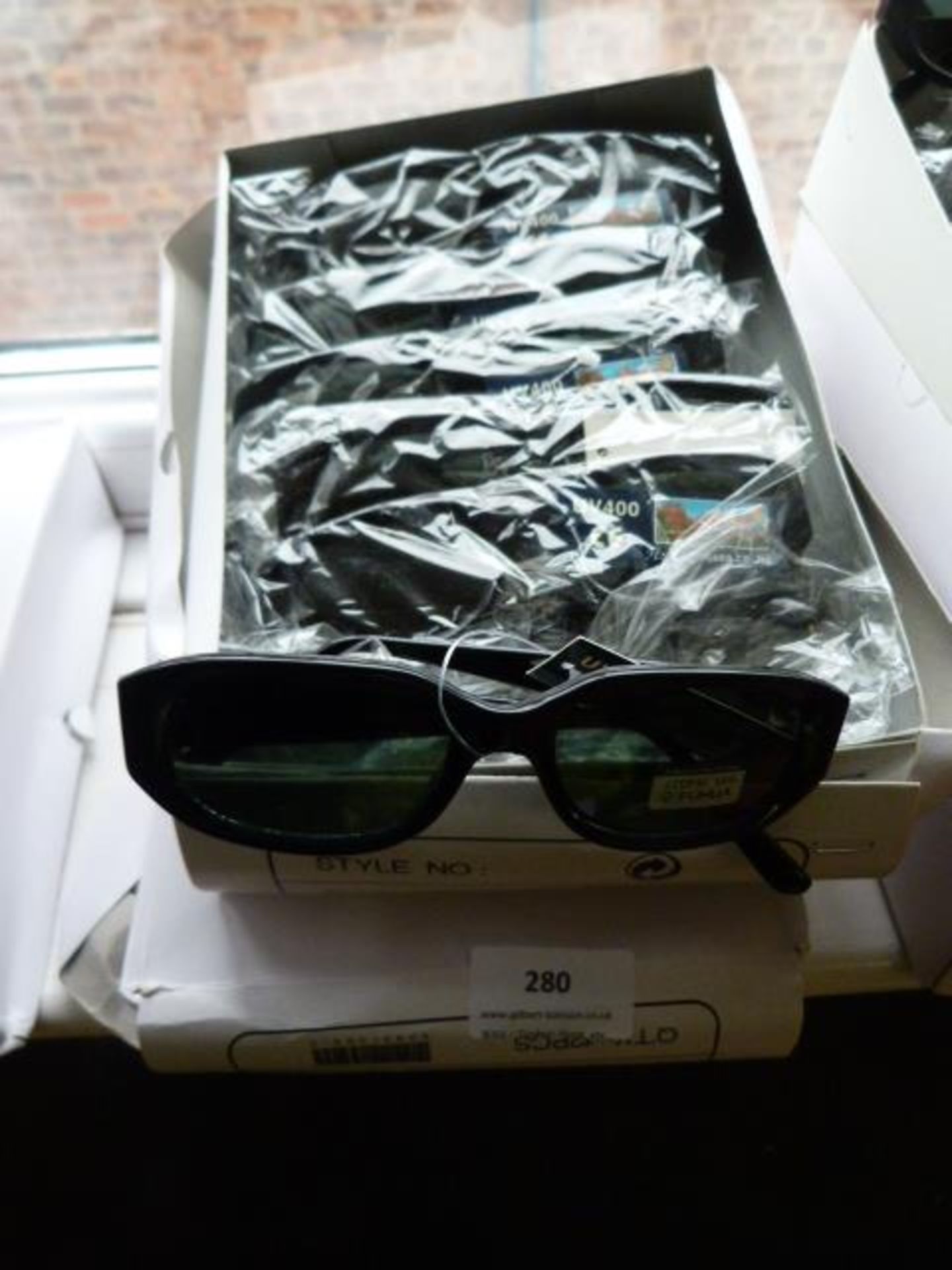 Two Boxes of 12 UV400 Sunglasses