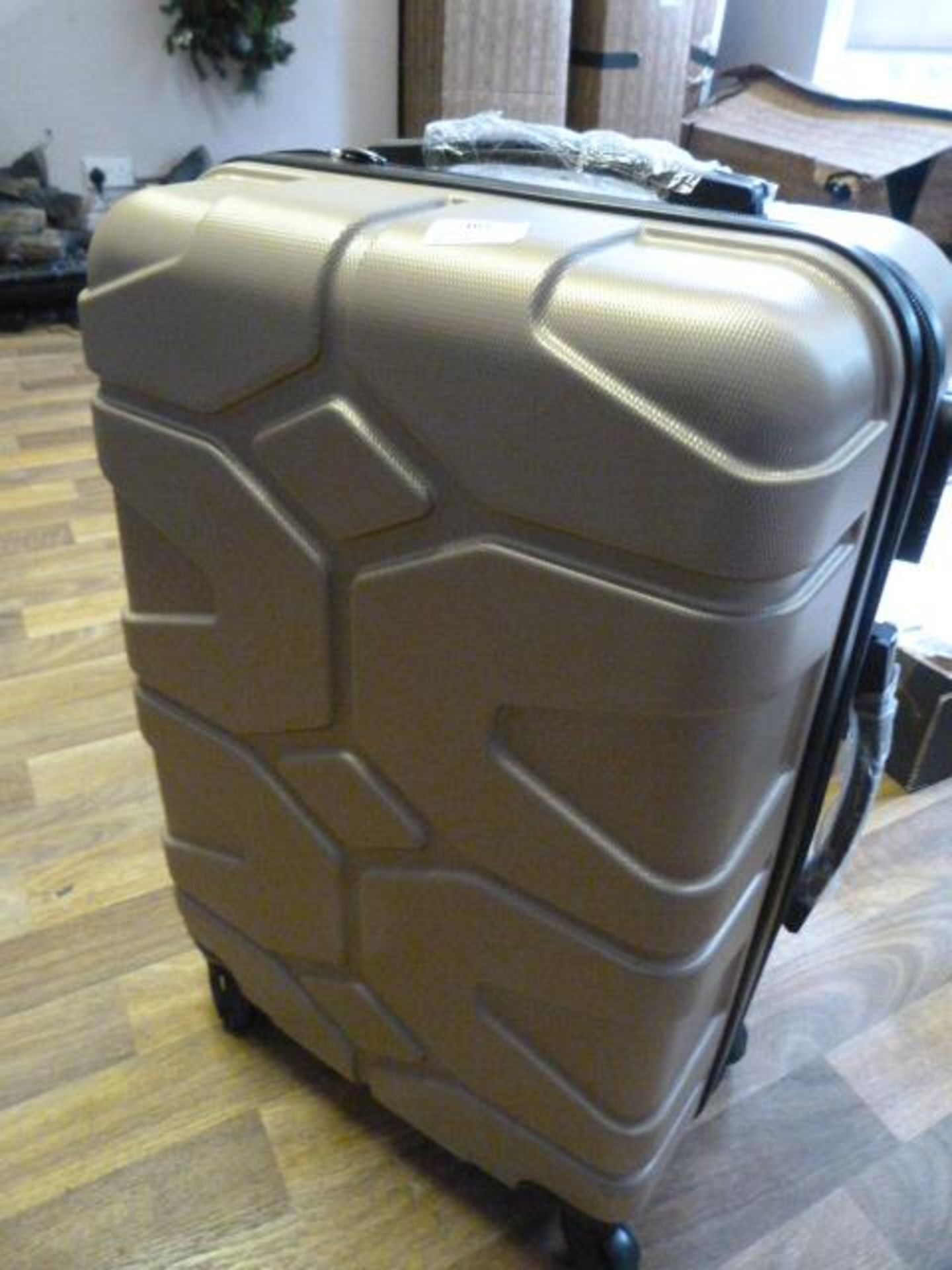 *Plastic Travel Case on Wheels