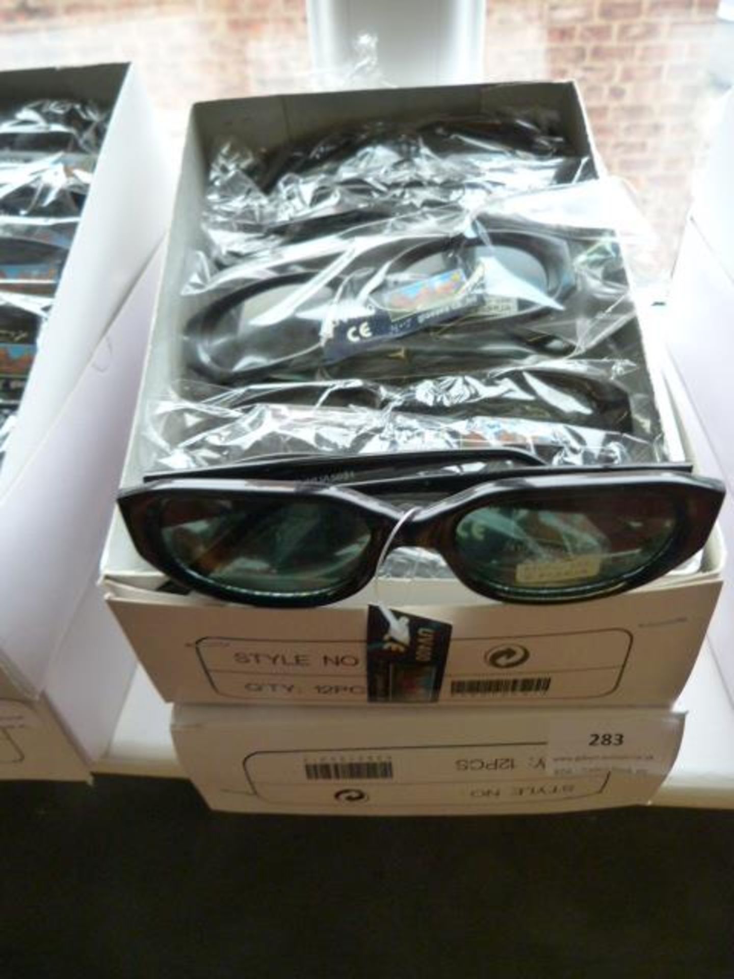 Two Boxes of 12 UV400 Sunglasses