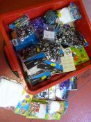 Box of Assorted Sequins and Hama Beads