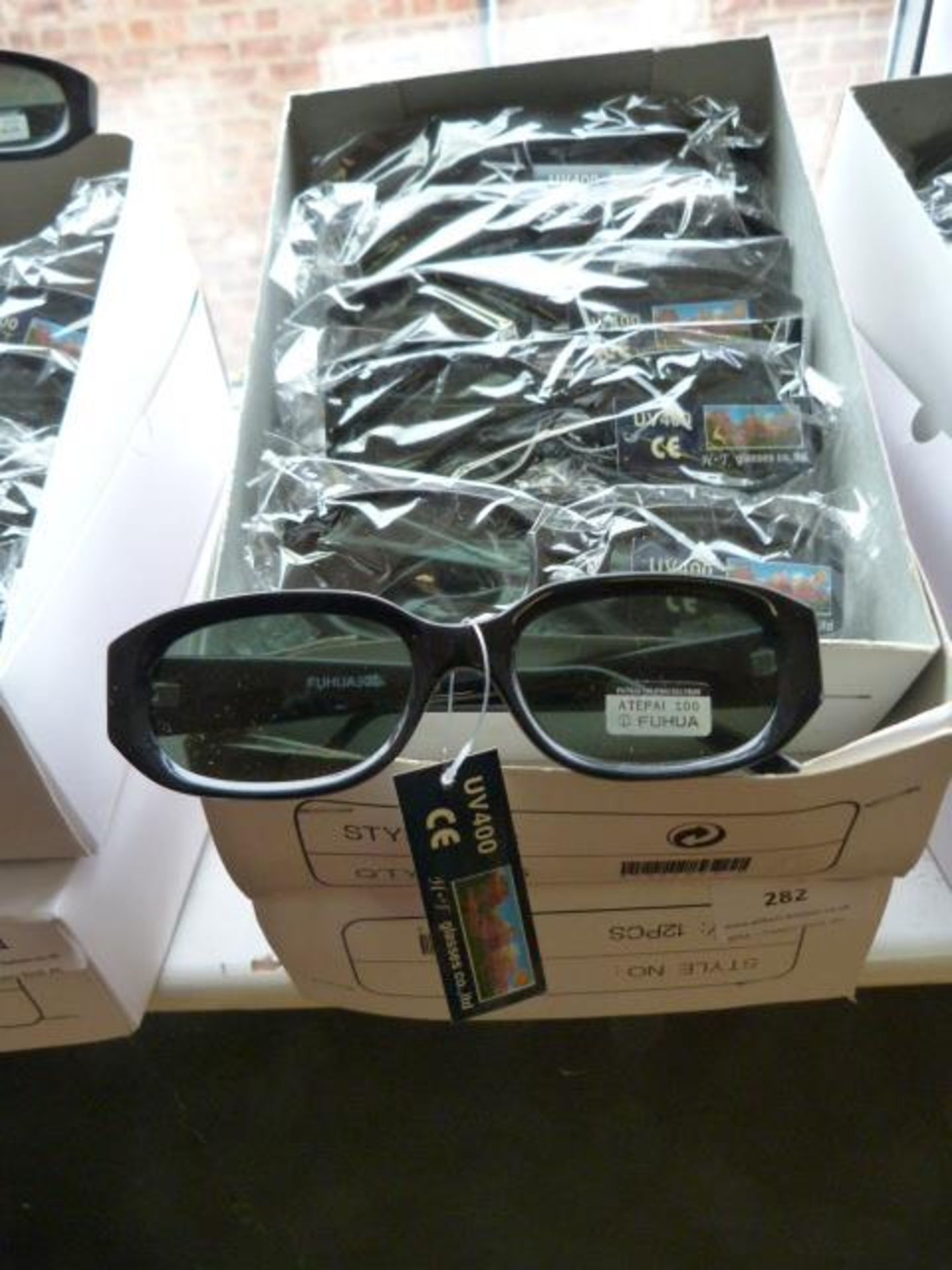 Two Boxes of 12 UV400 Sunglasses