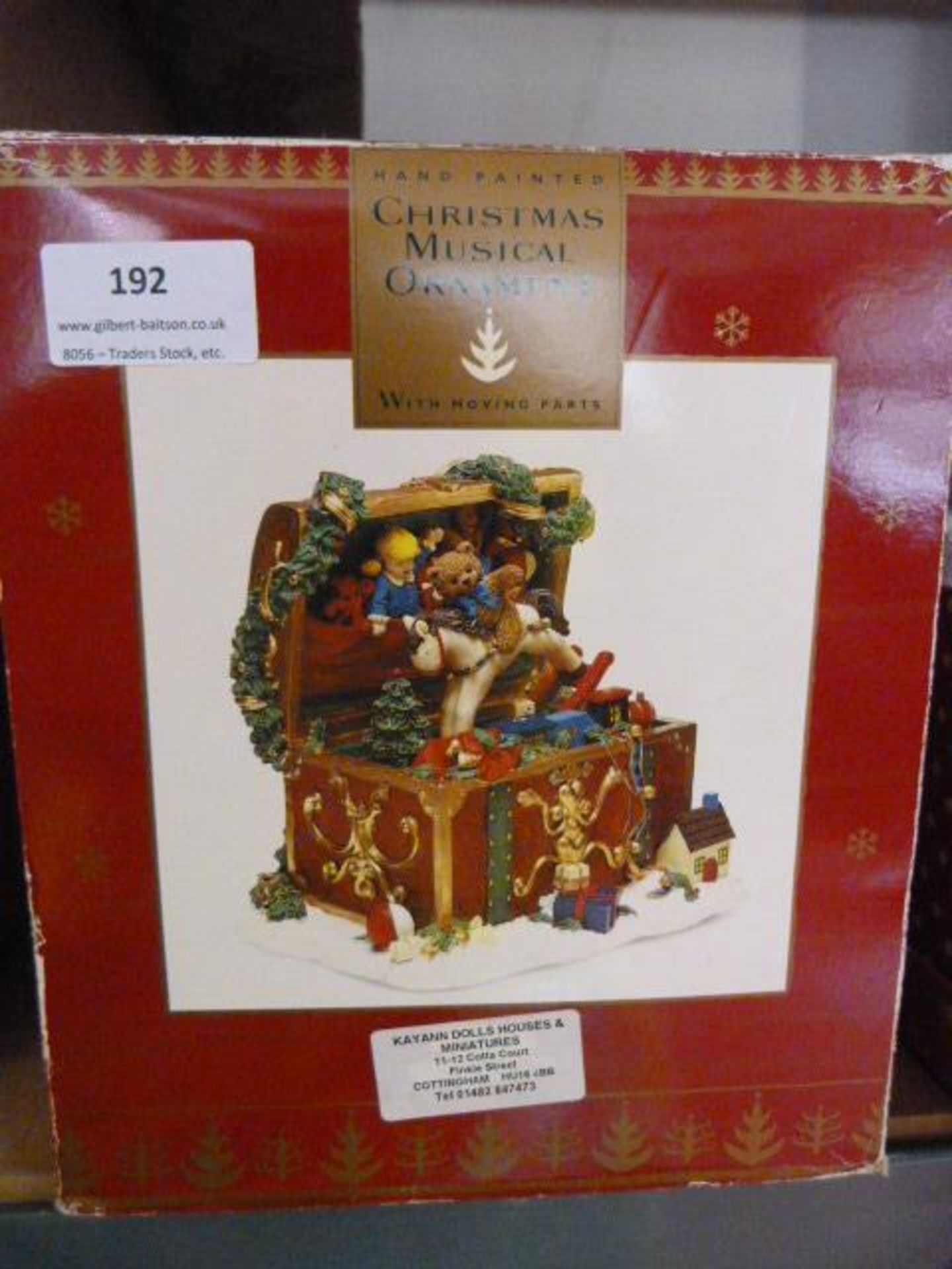 Christmas Musical Treasure Chest