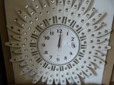 *Decorative Battery Powered Wall Clock