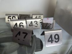 Eight Table Numbers